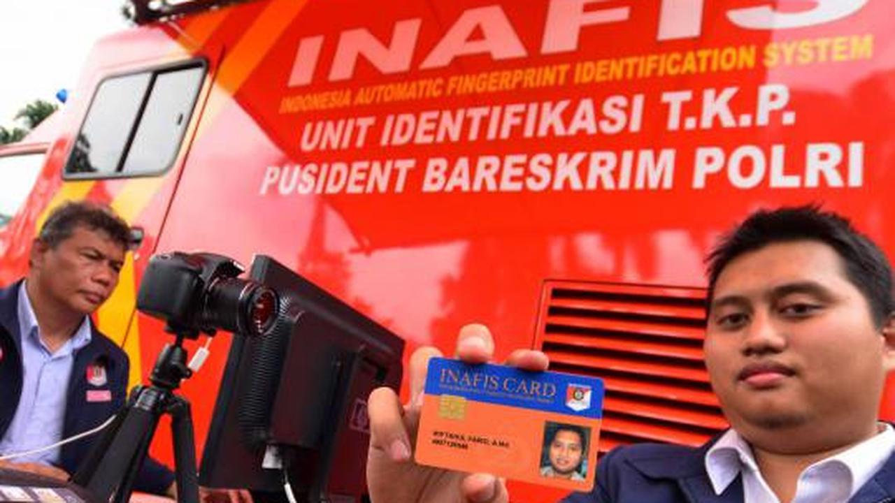 Pelayanan kartu INAFIS diluncurkan