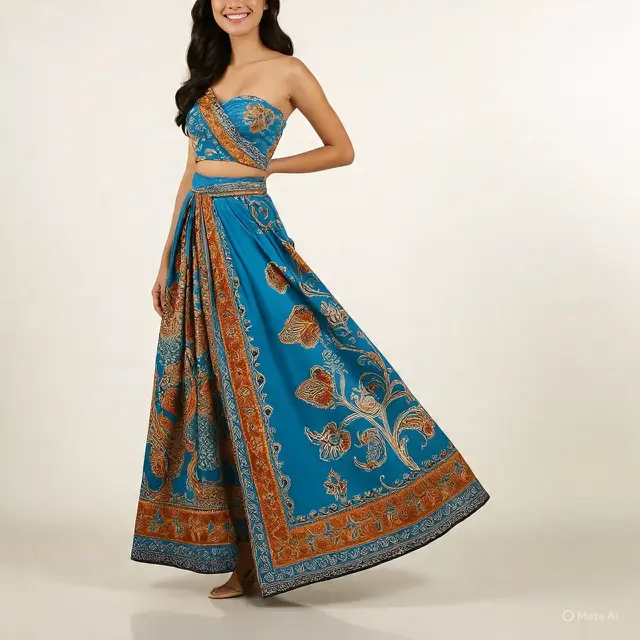 Model Rok Batik Modern untuk Kebaya