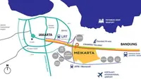 Dengan memiliki apartemen Meikarta Anda bisa nikmati fasilitas transportasi kereta cepat.