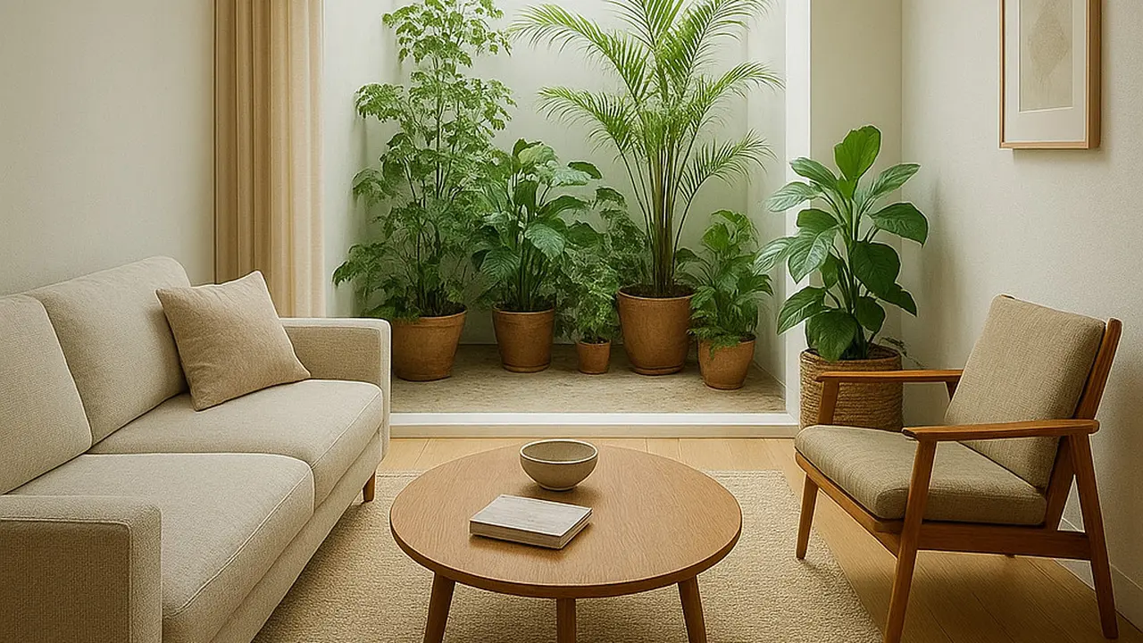 Void Kecil tapi Cantik di Rumah Mungil (Foto: AI)