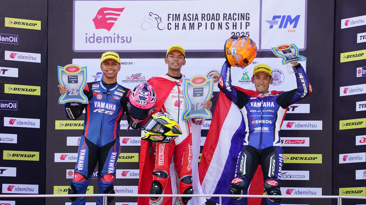 Pembalap AHRT Berjaya di ARRC Sepang 2025 Race 1
