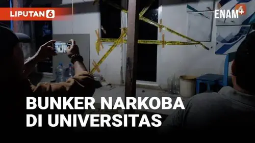 VIDEO: Viral Penemuan Bunker Narkoba Diduga di UNM Makassar