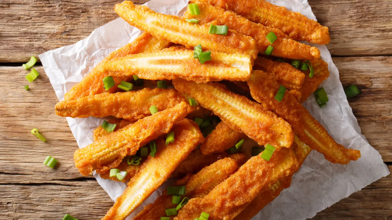 Baby corn goreng