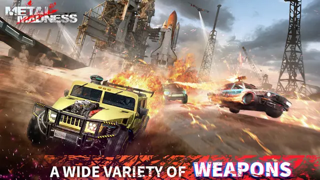 METAL MADNESS PvP: Car Shooter & Twisted Action