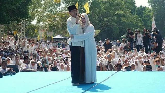 Sandiaga Uno dan Nur Asia