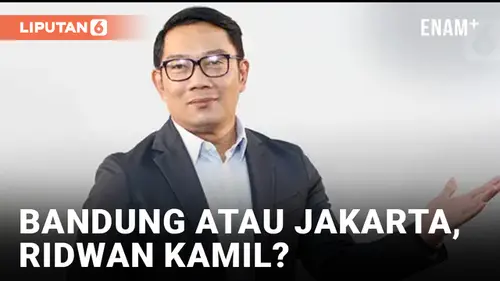 VIDEO: Ridwan Kamil Diusung Golkar Maju Pilkada Jakarta Tapi...