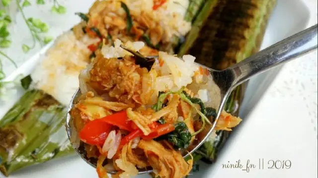 Resep Nasi Bakar Ayam yang Praktis dan Bisa Jadi Menu Favorit.  foto: Cookpad @cook_5165223