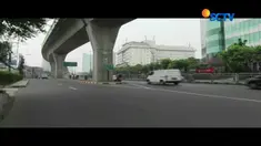 Beberapa titik lalu lintas di Ibu Kota yang biasanya macet terpantau lancar pada H-2 Lebaran.