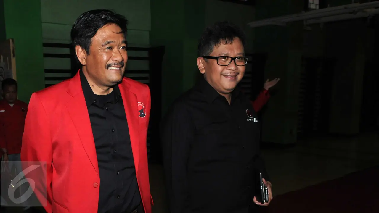 20160320- Hasto Kristiyanto dan Djarot Syaiful Hidayat -Jakarta- Helmi Afandi