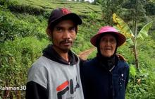 Kisah Cinta Pasutri di Bandung Beda Usia 41 Tahun, Suami Umur 29 Istri 70 Tahun Enjoy Tinggal di Gubuk Tengah Hutan