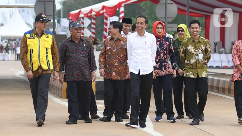 Jokowi Resmikan Jalan Tol Kunciran-Serpong