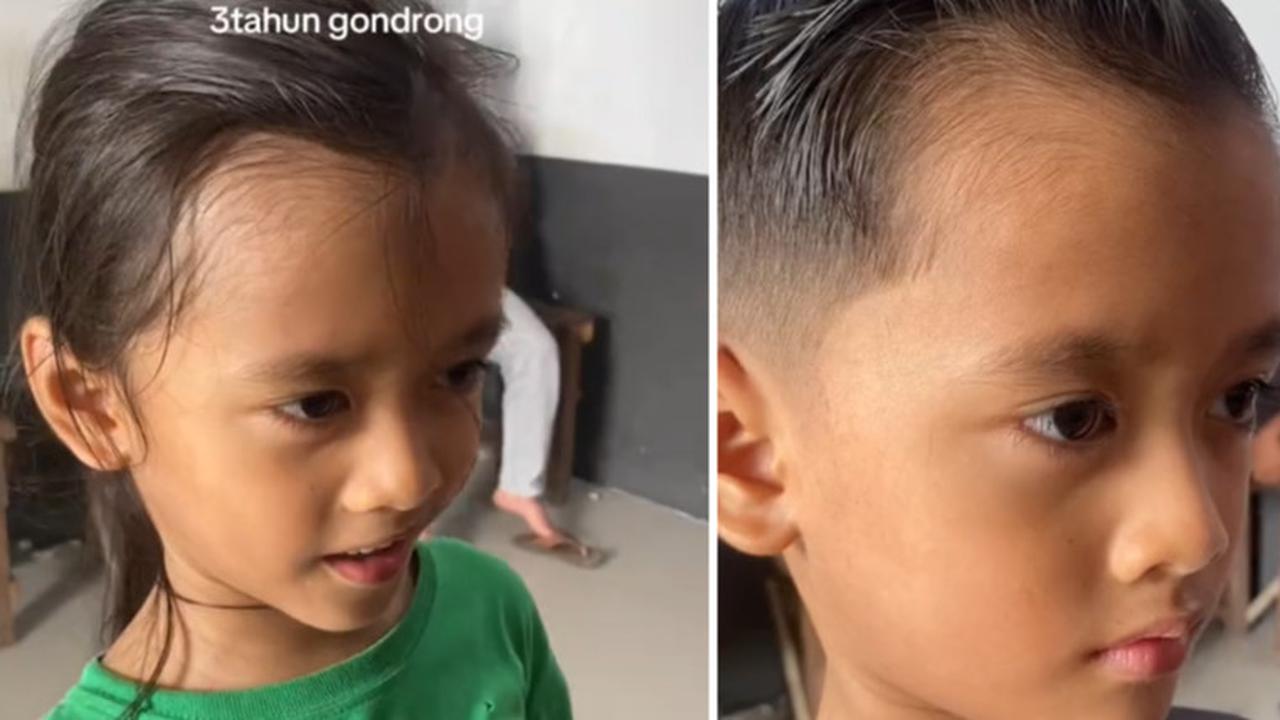 Momen Bocah Potong Rambut Setelah 3 Tahun Gondrong, Perubahan Penampilannya Bikin Pangling