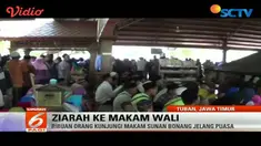 Makam Sunan Bonang dipadati para pengunjung dari berbagai daerah setiap menjelang Bulan Ramadan