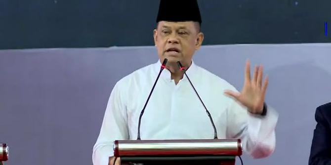 Mantan Panglima TNI Gatot dan Dahlan Iskan Hadiri Pidato Kebangsaan Prabowo di Surabaya