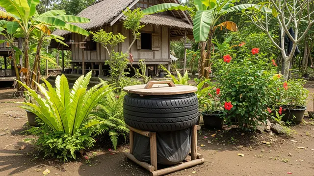 12 Inspirasi Tempat Sampah Outdoor yang Rapi, Wujudkan Lingkungan Asri