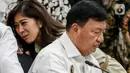 Menko Polkam Budi Gunawan juga mengatakan, Desk Pencegahan Korupsi akan fokus pada pemulihan aset korupsi di luar negeri untuk mendukung pembangunan nasional serta meningkatkan kesejahteraan masyarakat. (Liputan6.com/Herman Zakharia)