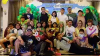 Indra Bekti pilih tema `Frozen Fever` untuk ulang tahun anak [foto: instagram/indrabekti]