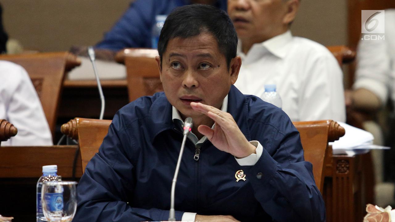 Menteri ESDM Raker dengan Komisi VII Bahas Asumsi Makro RAPBN 2020