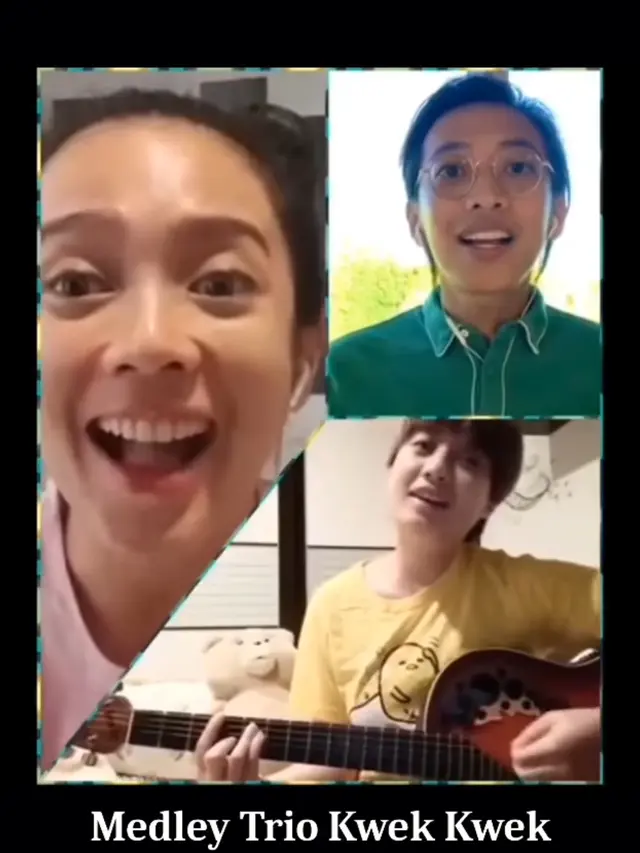 19 Tahun berlalu, Ini 6 Momen Trio Kwek Kwek Nyanyi Bareng Lagi