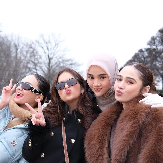 Dituding Jadi Orang Ketiga, Ini 6 Potret Diandra Marsha Bareng El Rumi dan Syifa Hadju