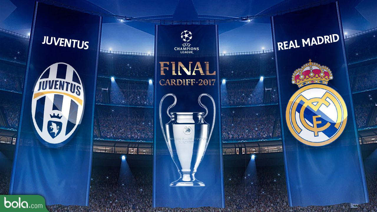 Final Liga Champions 2017: Juventus Vs Real Madrid. (bola.com/Adreanus Titus)