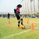 Festival SenengSoccer di JIS, Naufalyn Fikria Rabbani Jadi Peserta Tercepat