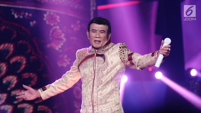 FOTO: Aksi Panggung Rhoma Irama dan Soneta Grup di HUT ke-23 Indosiar