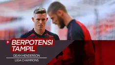 Berita video, peluang bermainnya Dean Henderson menggantikan David de Gea di laga Manchester United kontra PSG