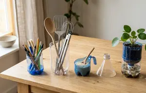 7 Inspirasi Membuat Peralatan Rumah Sederhana dari Botol Plastik yang Kreatif