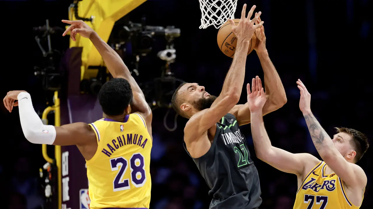 Aksi Rudy Gobert