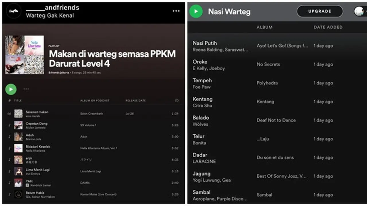 6 Potret Kocak Judul Playlist Musik Tentang PPKM Ini Bikin Ketawa