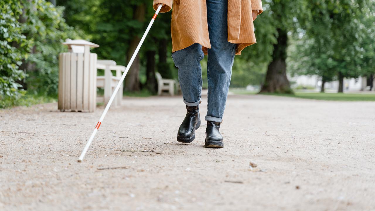 Ilustrasi penyandang tunanetra