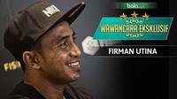 Wawancara Eksklusif Firman Utina (Bola.com/GRAFIS: Adreanus Titus/FOTO: Vitalis Yogi)