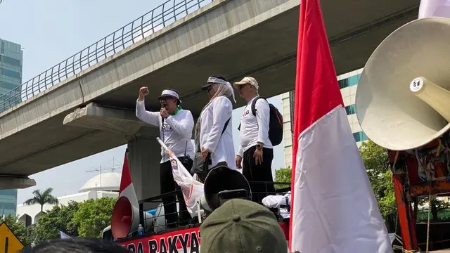 aksi damai penolakan RUU Kesehatan