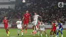 Hingga akhir pertandingan, skor 0-2 untuk Irak tidak berubah. (Liputan6.com/Herman Zakharia)