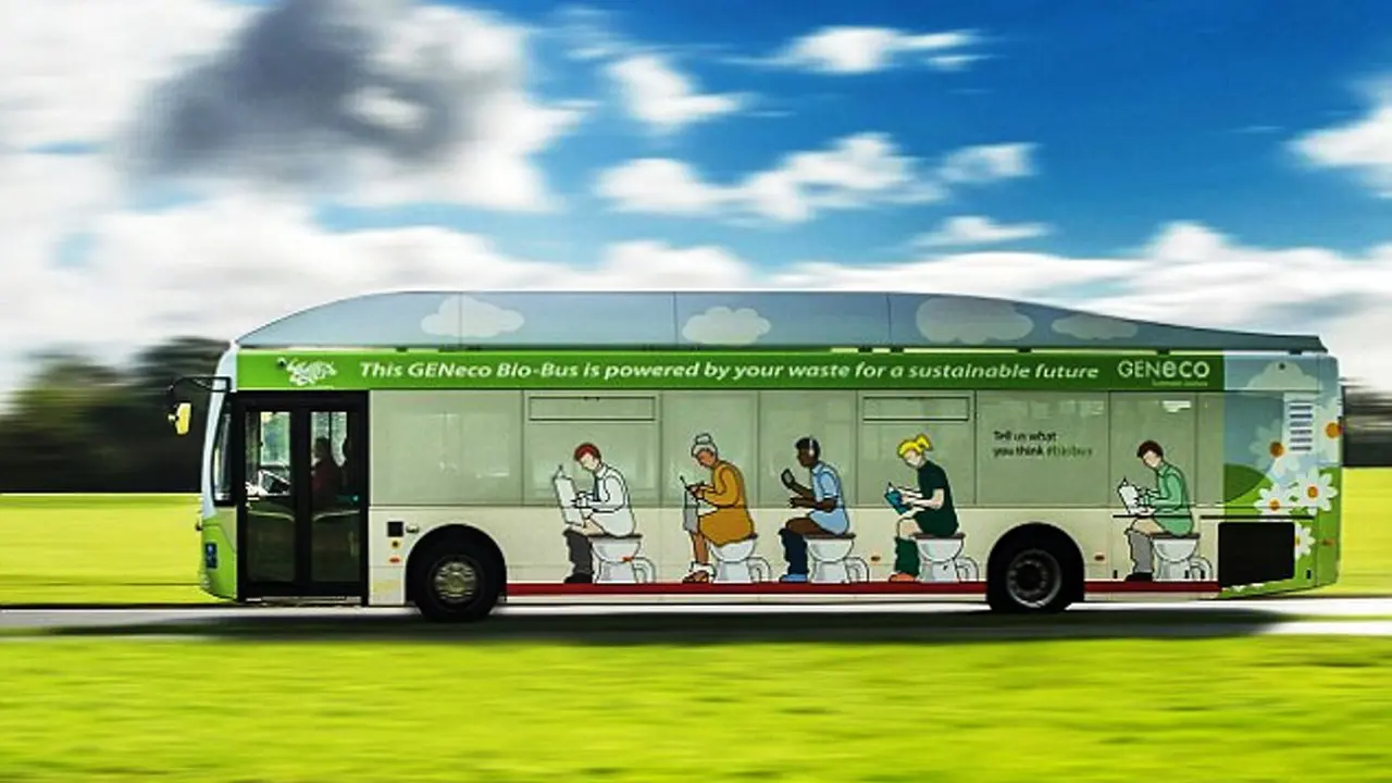'Bio-Bus' dengan bahan bakar kotoran manusia