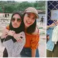 Potret Kedekatan Hafna Alliya Istri Angga Putra dan Rekan Artis. (Sumber: Instagram/afnaalliya_)