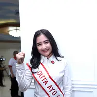 Pelantikan dan Preskon Duta Ayo Olahraga (Nurwahyunan/bintang.com)