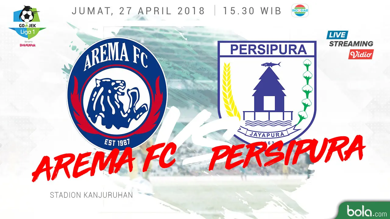 Arema FC Vs Persipura Jayapura