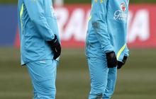 Persiapan tim 'Samba' menghadapi Timnas Inggris