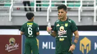 Winger asing Persebaya Surabaya, Bruno Moreira. (Aditya Wani/Bola.com)