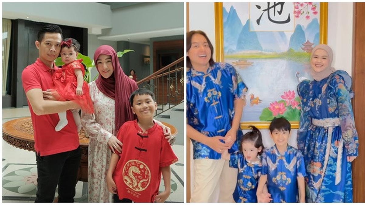 Potret 6 Artis Mualaf Rayakan Imlek 2025, Larissa Chou Kompak dengan Keluarga