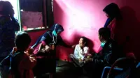 Seorang ibu berusia 48 tahun di Makassar, Sulsel, dipasung lantaran mengidap penyakit psikosis. (Liputan6.com/Fauzan)