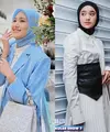 Pemenang Indonesian Idol 2023, Salma Salsabila kerap memperlihatkan sisi boyishnya lewat padu padan crop blazer, inner, dan high waisted pants. [Foto: IG/salmasalsabil12].