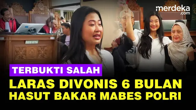 Laras Faizati Divonis 6 Bulan Tanpa Penjara, Hakim Buktikan Bersalah Penghasutan Mabes Polri