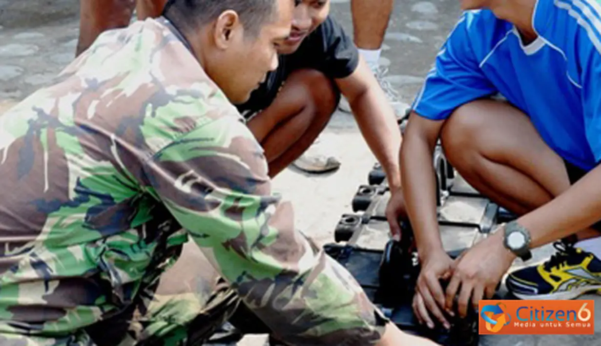 Citizen6, Cilandak: Kegiatan yang dipimpin langsung Komandan Batalyon Tank-2 Marinir Letkol Marinir Akhiyar Meideri tersebut dilaksanakan di markas Yontankfib-2 Marinir, Kesatrian Marinir Hartono Cilandak. (Pengirim: Marinir)