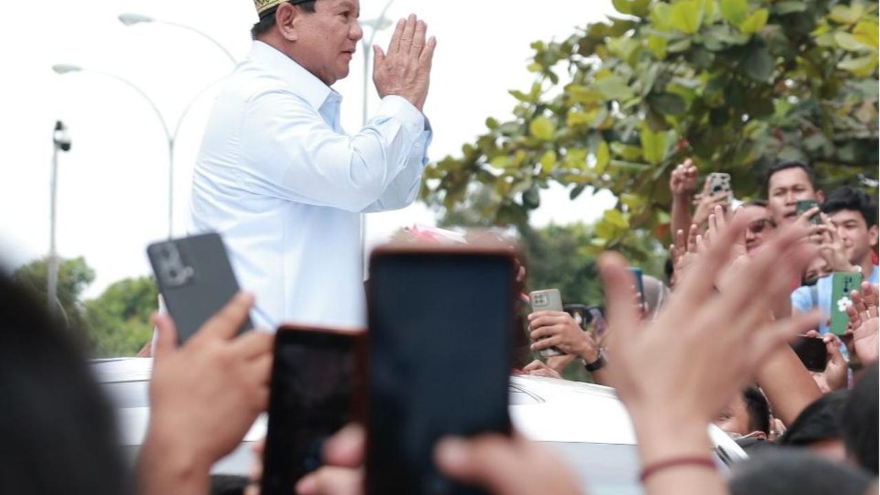 VIDEO: Cuti Sehari Gas Kampanye 3 Lokasi, Capres Prabowo Subianto Disambut Bak Presiden RI