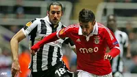 Newcastle-Benfica Masih Tanpa Gol