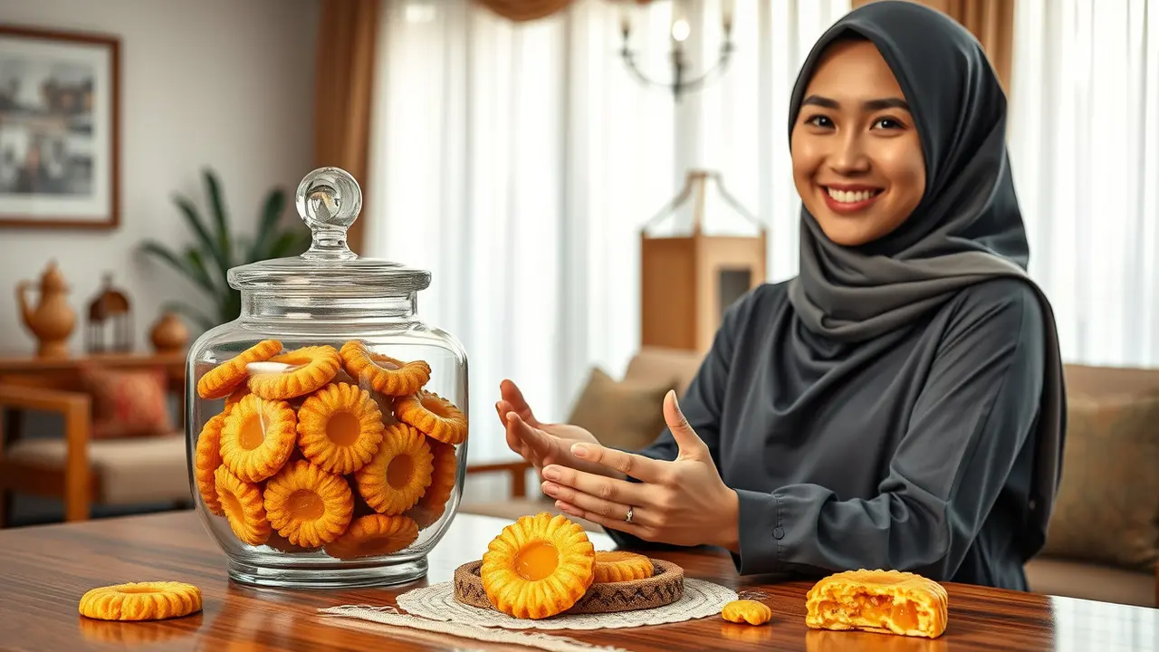 tips agar nastar tidak retak