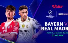 Live Streaming Liga Champions 2025/26: Bayern Munchen vs Barcelona, Eksklusif di Vidio
